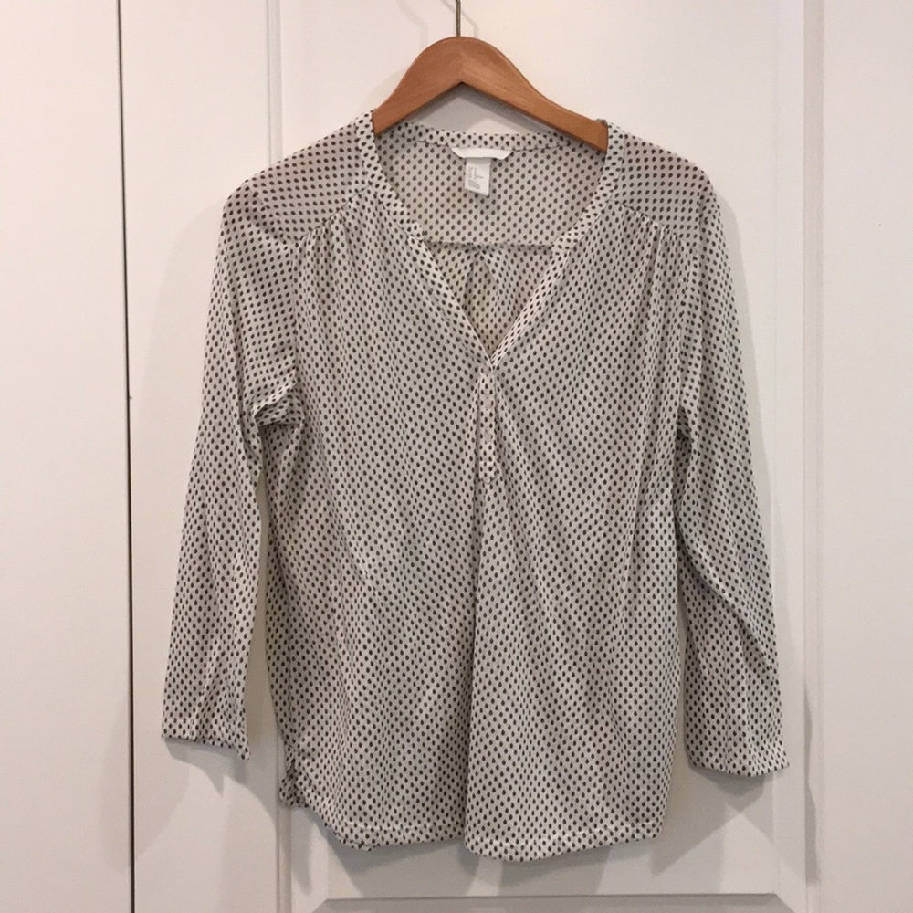 V-neck Blouse